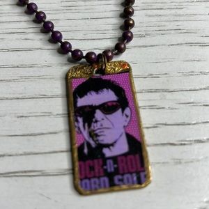 Lou Reed Choker Pendant